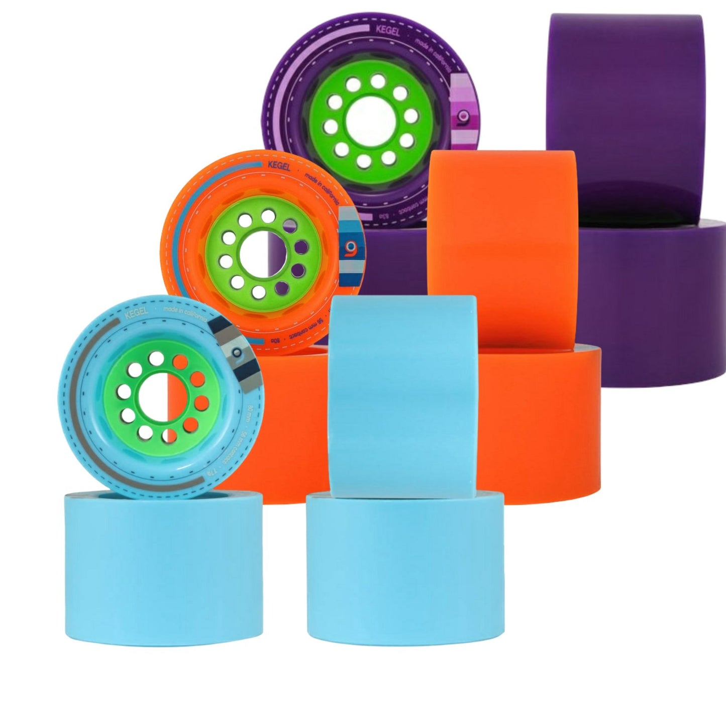 Orangatang 80mm Kegel Longboard Skateboard Wheels - MUIRSKATE