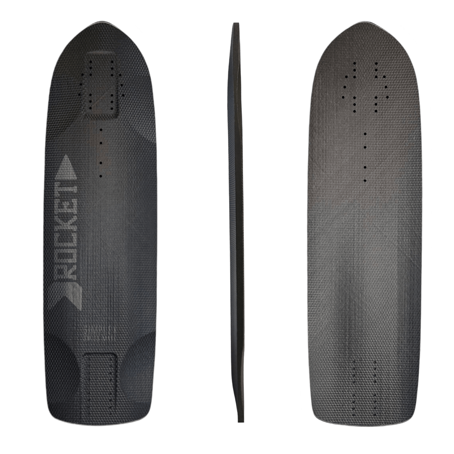 Rocket: Simplex Longboard Skateboard Deck - MUIRSKATE