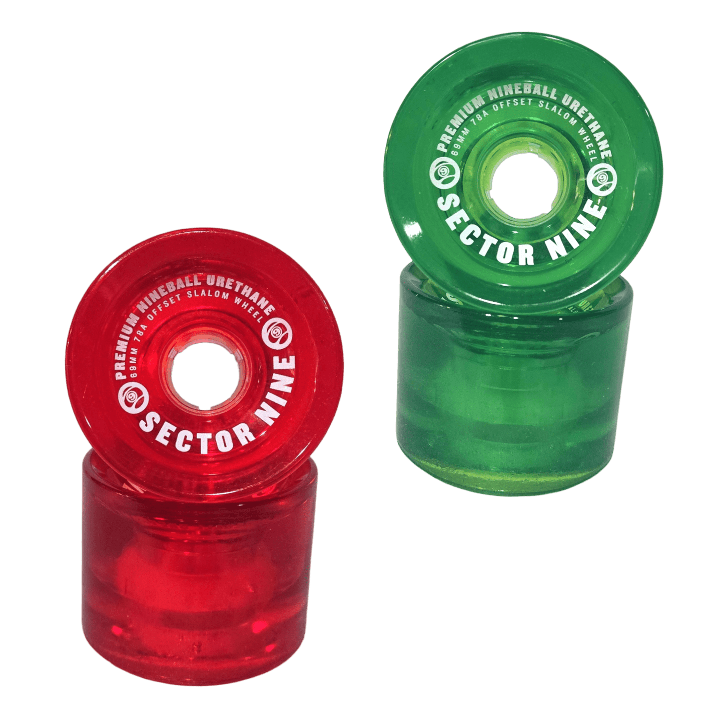 Sector 9: 69mm Nineballs 78a Longboard Skateboard Wheels - MUIRSKATE