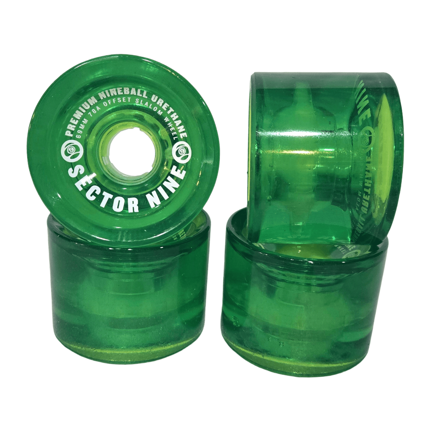 Sector 9: 69mm Nineballs 78a Longboard Skateboard Wheels - MUIRSKATE
