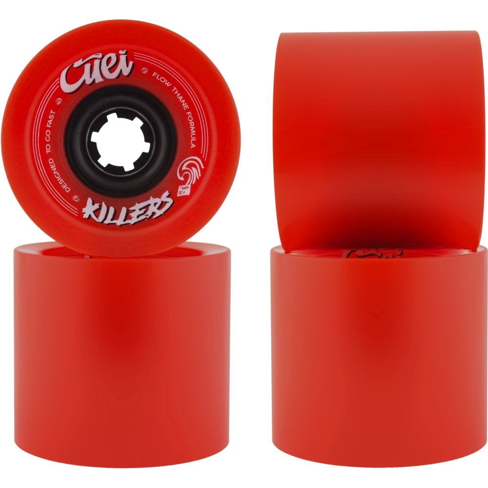 74mm Cuei Killers Longboard Skateboard Wheels - MUIRSKATE