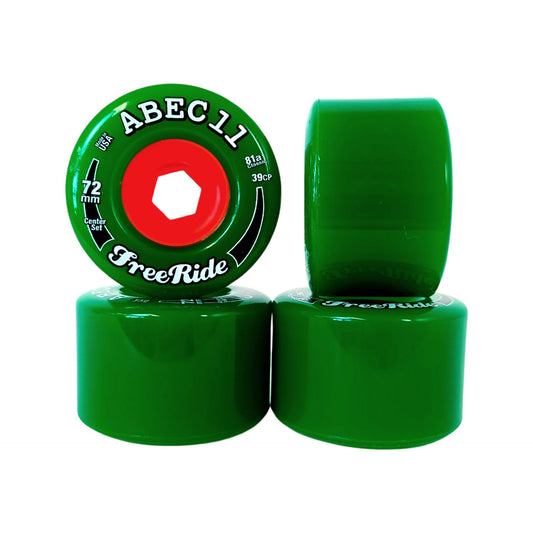 ABEC11: 72mm FreeRide Longboard Skateboard Wheel - MUIRSKATE