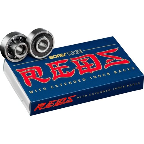 Bones Reds Race Built-In Bearings - MUIRSKATE