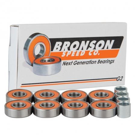 Bronson Speed Co: G2 Skateboard Bearings - MUIRSKATE