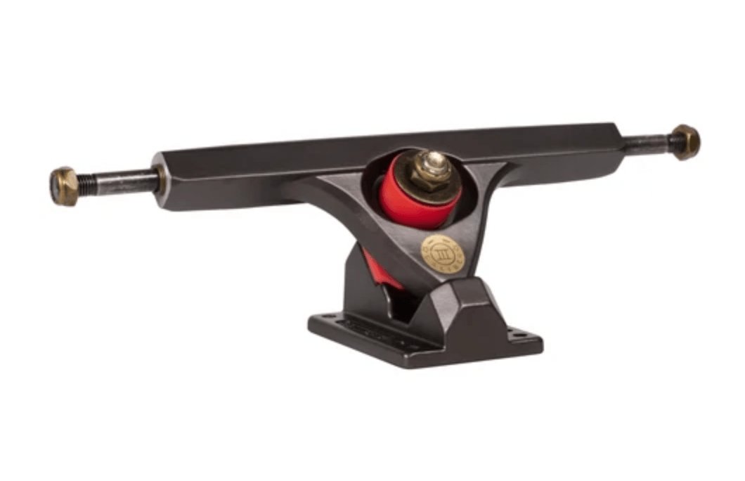 Caliber III: Raked 184mm 44 degree Longboard Truck (Bourbon) - MUIRSKATE