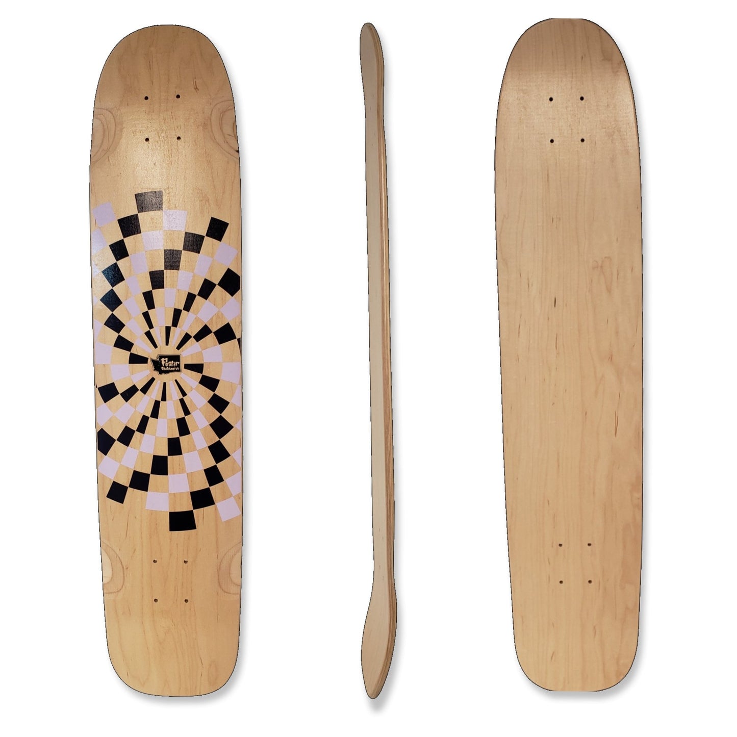 Foster Skateboards: The FINGY Longboard Skateboard Deck - MUIRSKATE