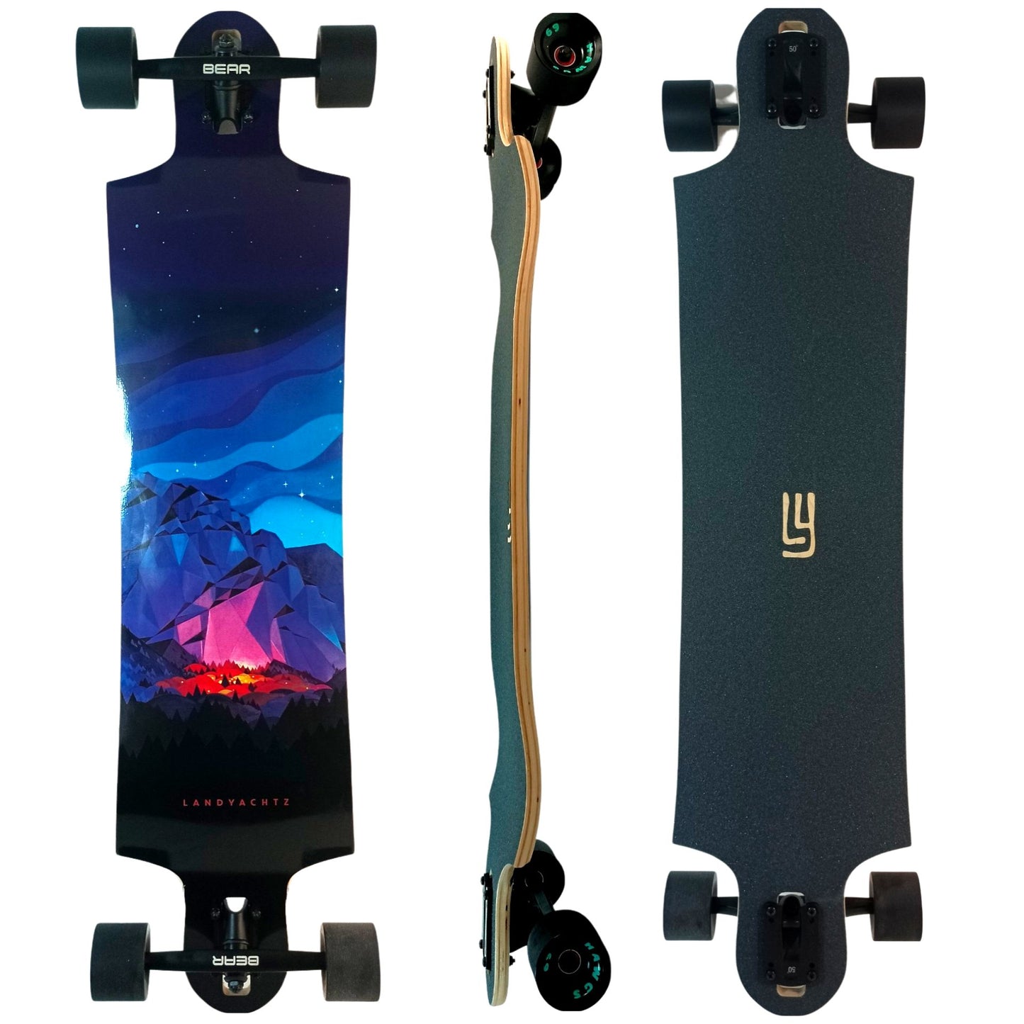Landyatchz: Switchblade 40 Chief Night Complete - MUIRSKATE