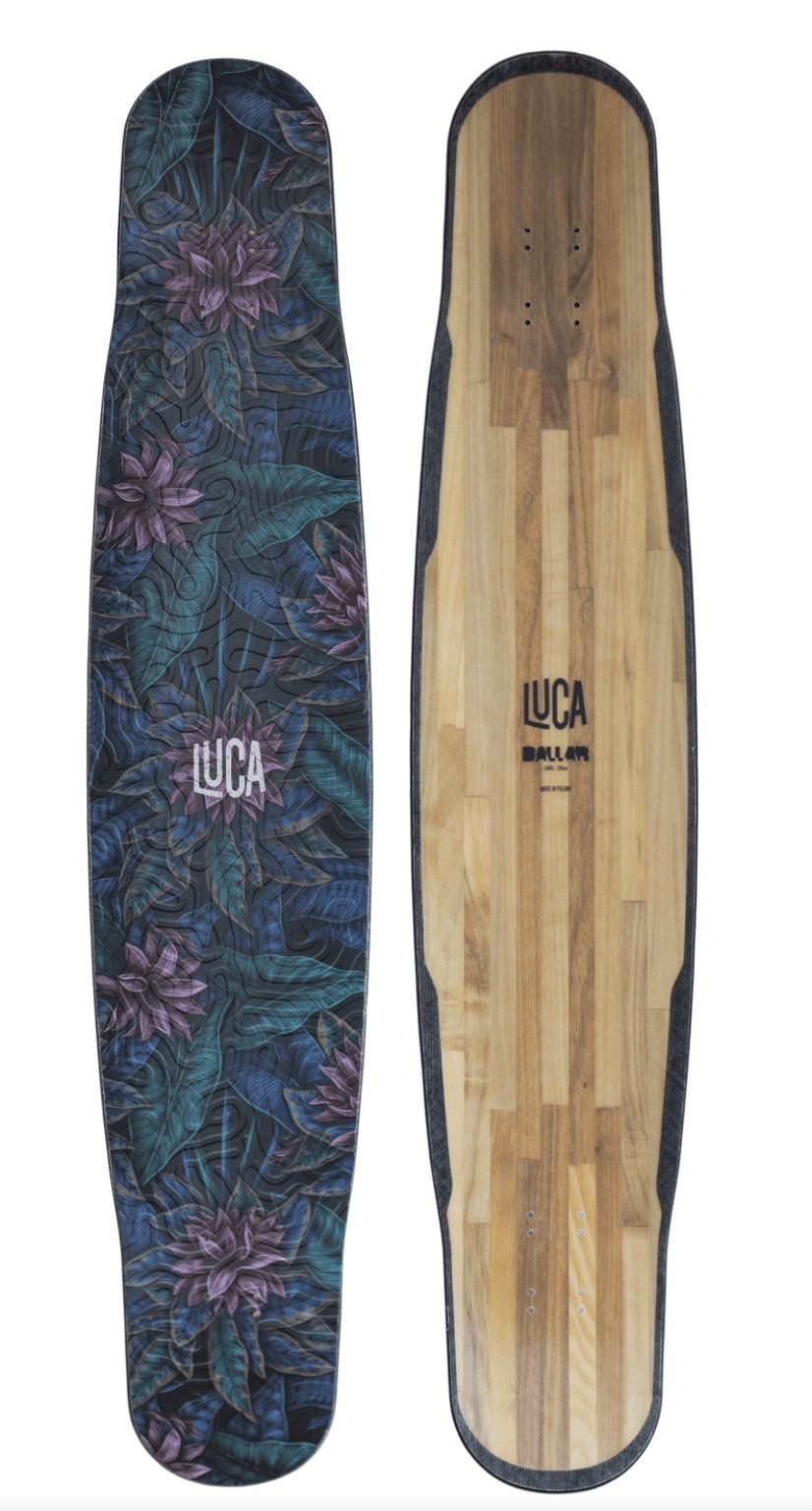 Luca: Ballar MP Longboard Deck - MUIRSKATE