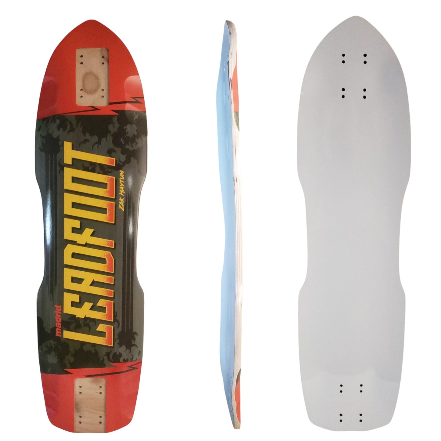 Madrid: The Leadfoot 32" Longboard Deck - MUIRSKATE