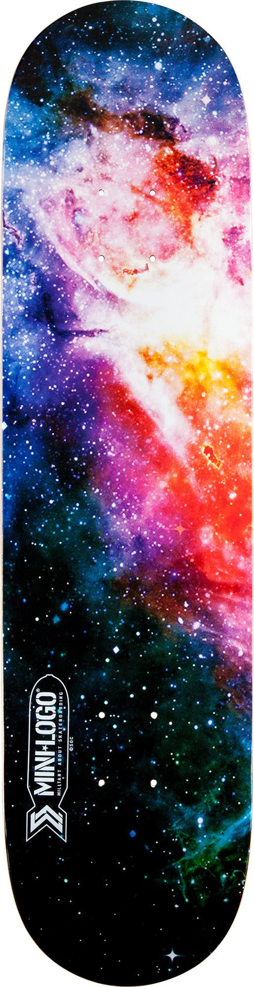 Mini Logo Small Bomb Cosmic Skateboard Deck - 8.25 x 31.95 - MUIRSKATE