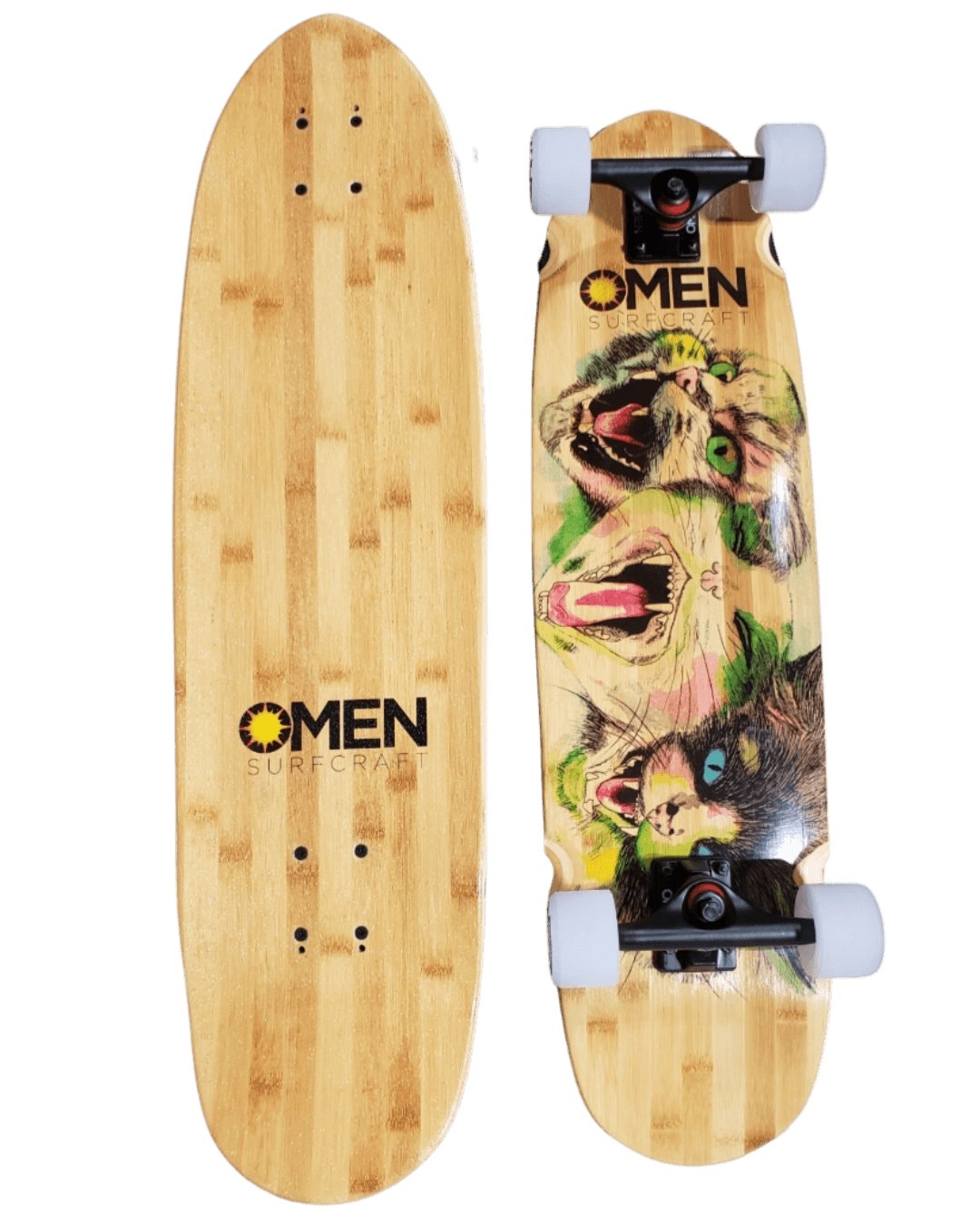 Omen: 33" LoveKatz Longboard Complete - MUIRSKATE