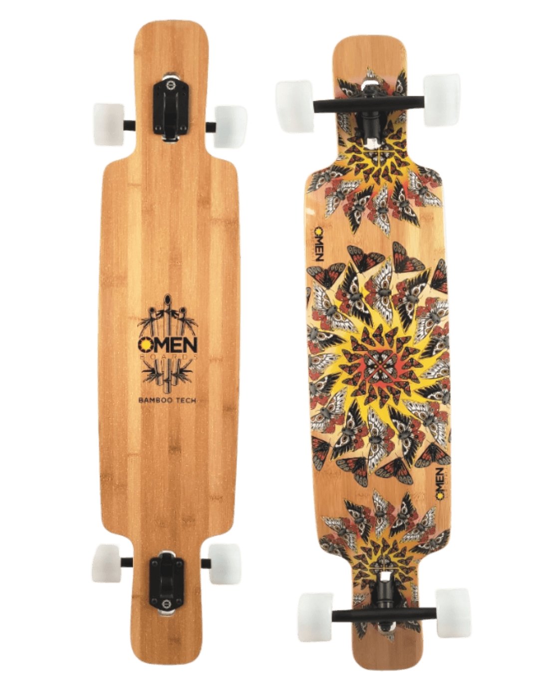 Omen: 41.5" Mothra Longboard Complete - MUIRSKATE