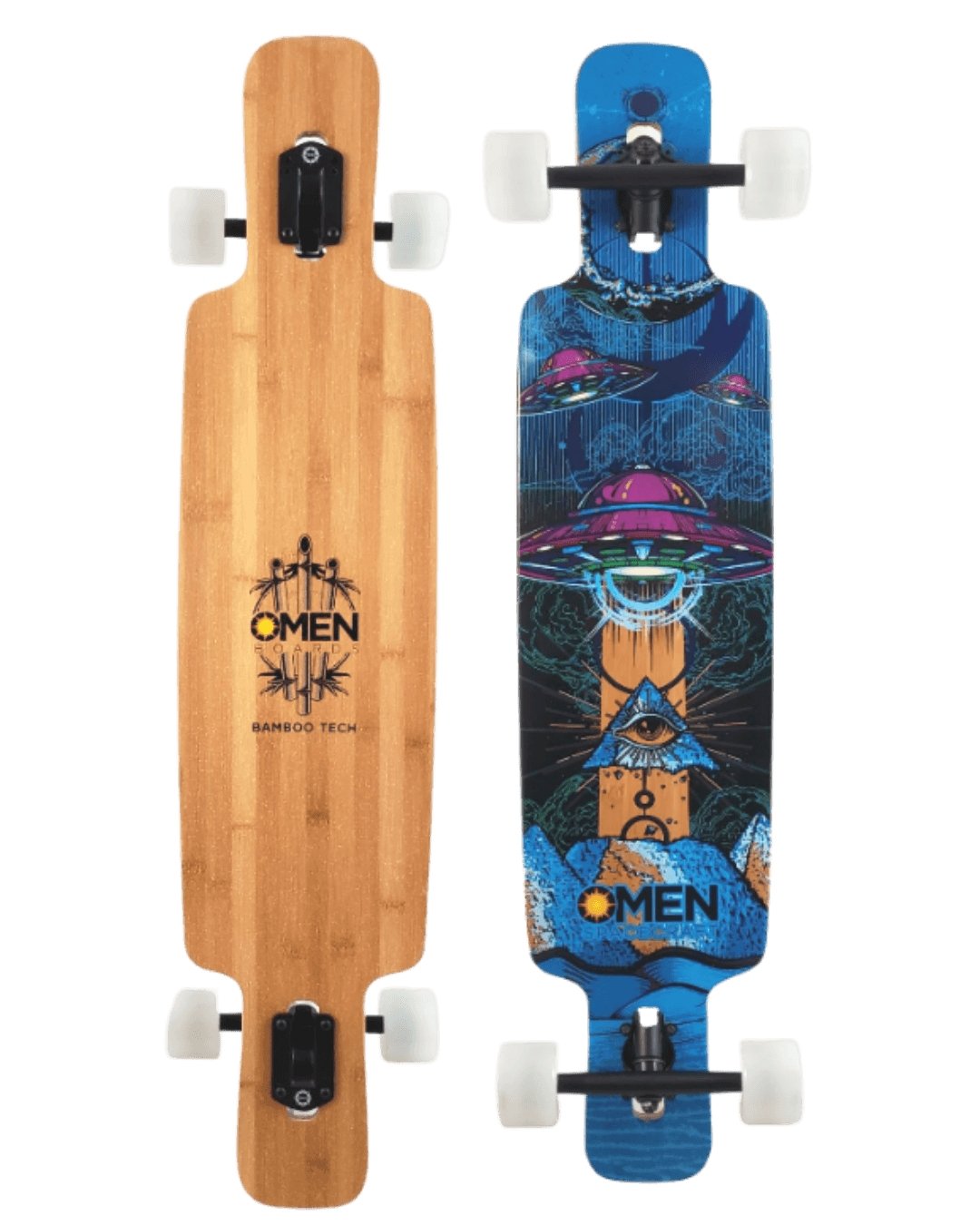 Omen: 41.5" UFO Longboard Complete - MUIRSKATE