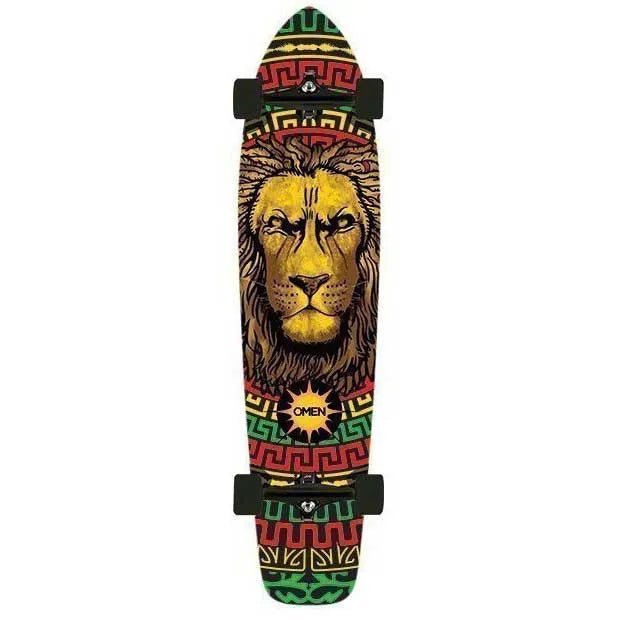 Omen: Dreaded Lion Longboard Complete - MUIRSKATE