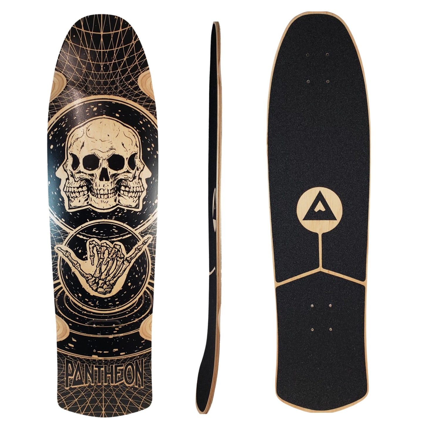 Pantheon: Fantail Cruiser Longboard Deck - MUIRSKATE