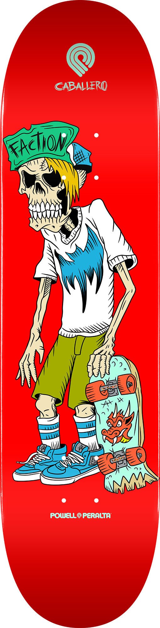 Powell Peralta Pro Steve Caballero Faction Skateboard Deck - Shape 243 - 8.25 x 31.95 - MUIRSKATE