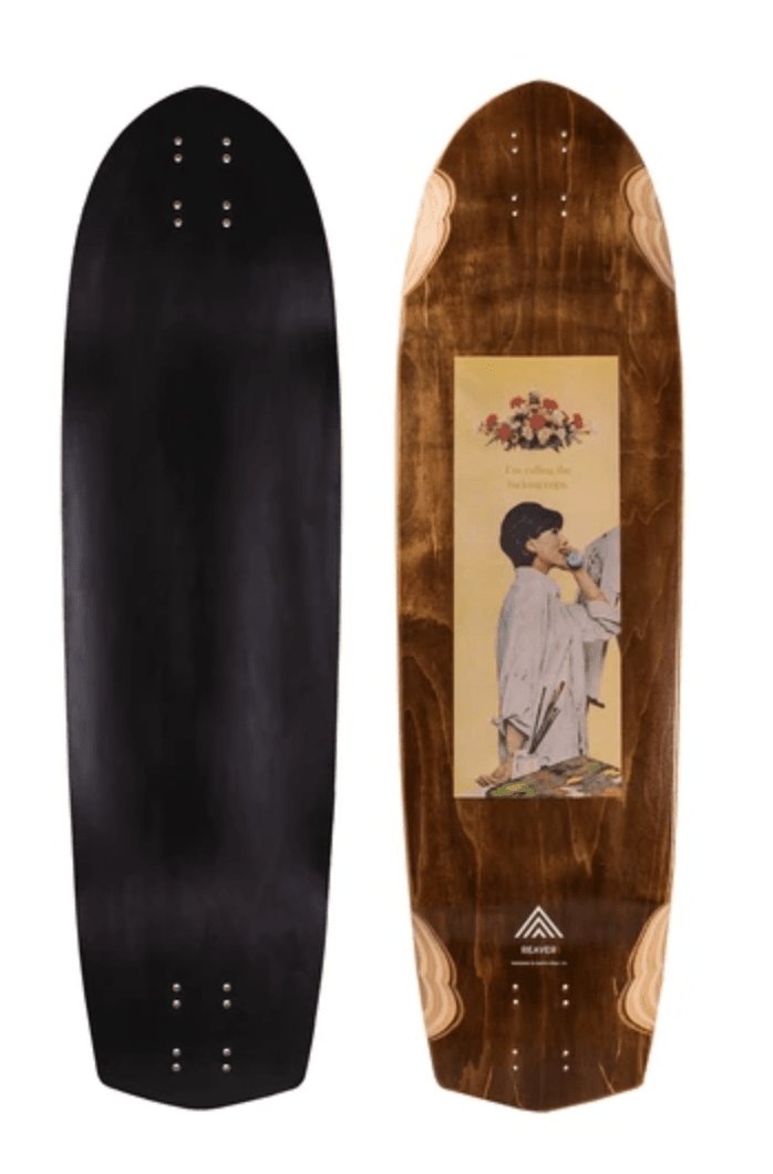 Prism: Reaver Cop Caller Longboard Deck - MUIRSKATE