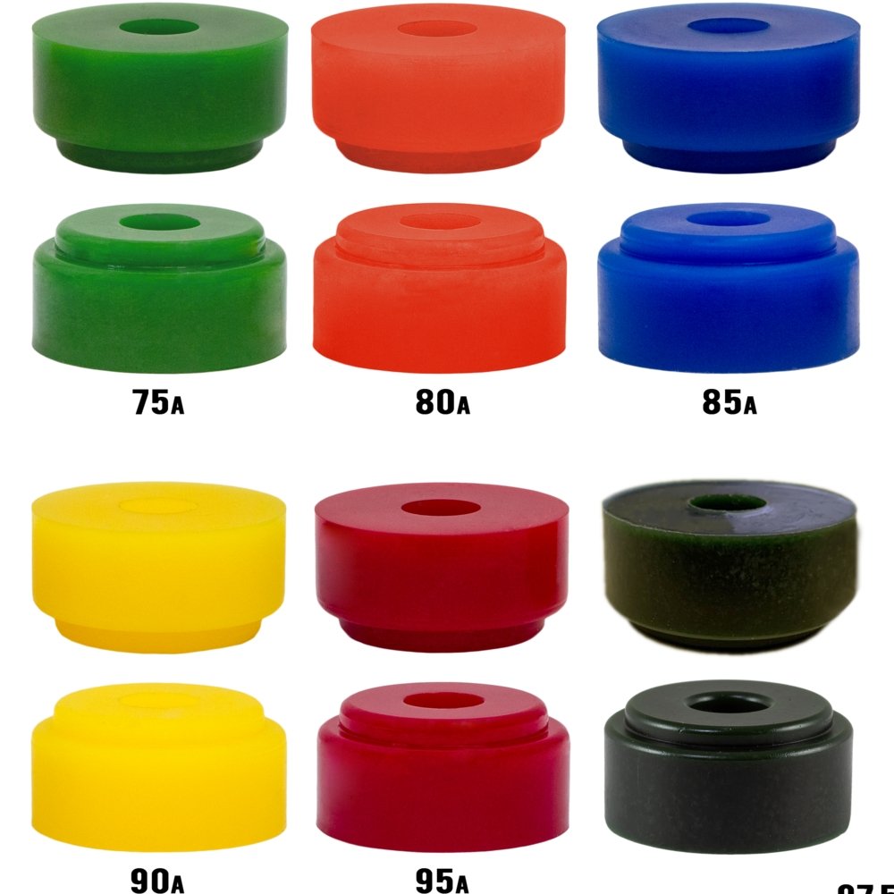 RipTide APS Chubby + Washers Longboard Skateboard Bushings Pack - MUIRSKATE