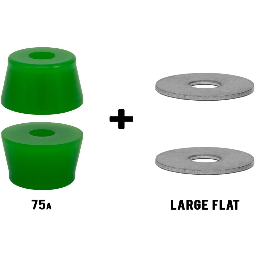 Riptide APS FAT CONE Longboard Skateboard Bushings Pack + Washers - MUIRSKATE