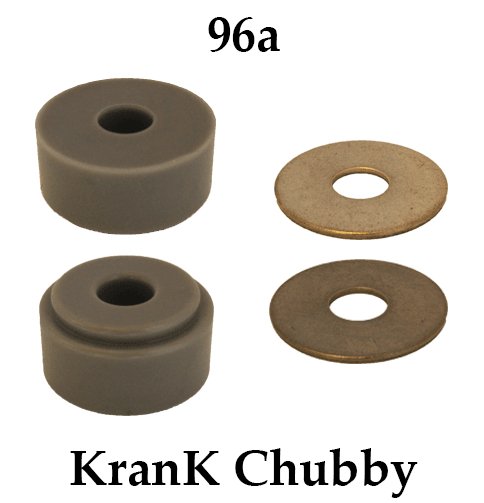 RipTide KranK Chubby + Washers Longboard Skateboard Bushings Pack - MUIRSKATE