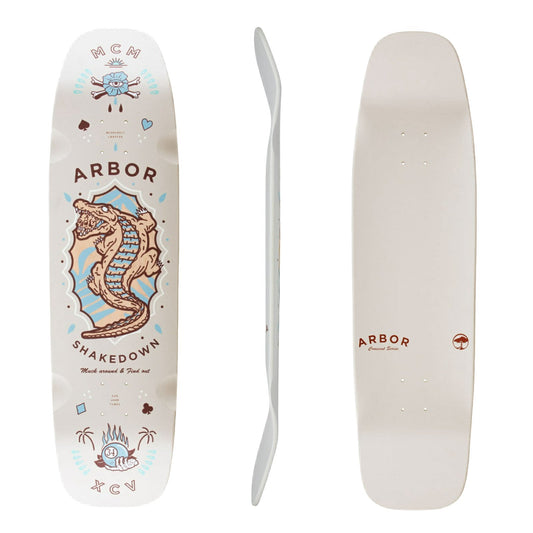 Arbor: Shakedown Deathroll 34" Longboard Skateboard Deck - MUIRSKATE