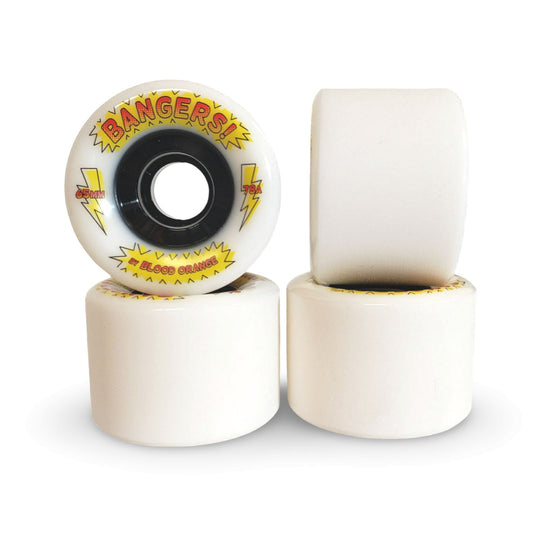 Blood Orange: 65mm Bangers Longboard Skateboard Wheel - MUIRSKATE