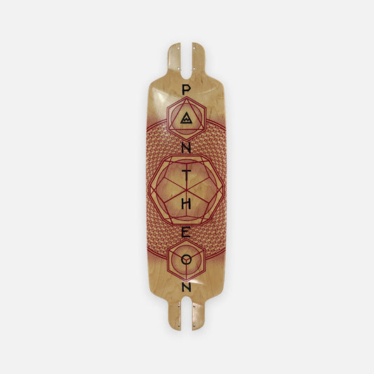Pantheon: Ember Longboard Deck (Eco Torus Graphic) - MUIRSKATE
