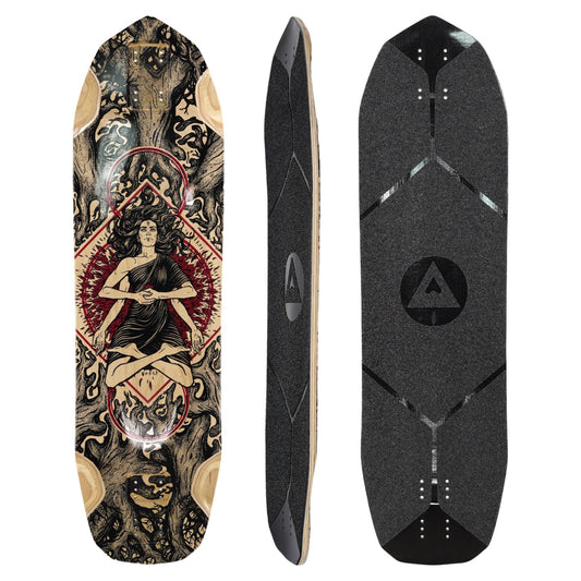 Pantheon: Sacrifice Longboard Skateboard Deck - MUIRSKATE