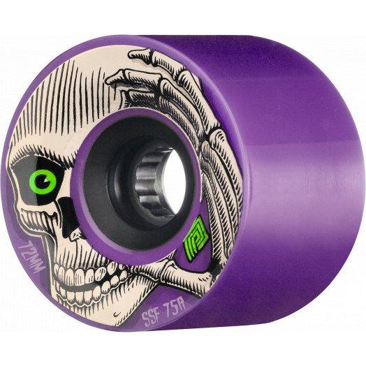 Powell Peralta: 72mm 75a Purple SSF Kevin Reimer Longboard Wheels - MUIRSKATE