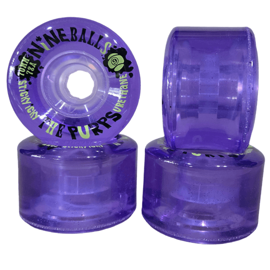 Sector 9: 70mm 78a NineBalls Longboard Skateboard Wheels (PURPS) - MUIRSKATE