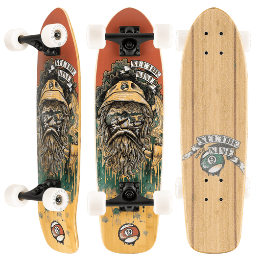 Sector 9: Bambino Skipper Longboard Skateboard Complete - MUIRSKATE