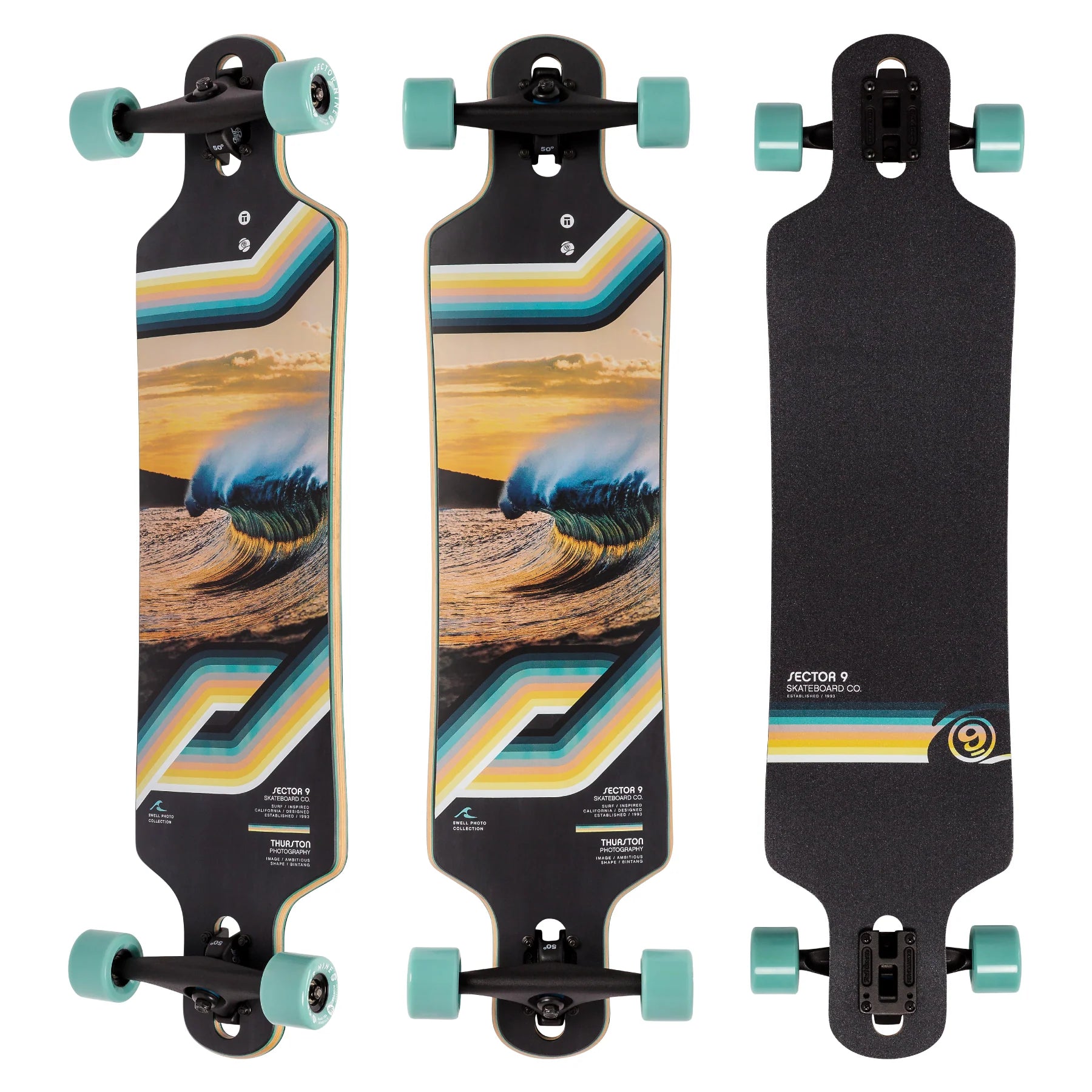 SECTOR 9: BINTANG Bend Longboard Skateboard Complete - MUIRSKATE