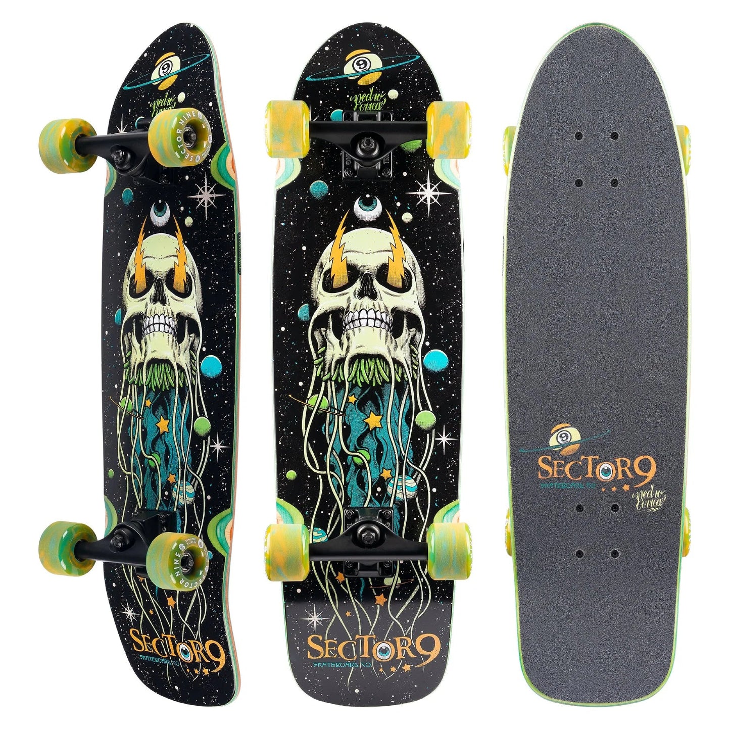 Sector 9: Chop Hop Charge Longboard Complete - MUIRSKATE