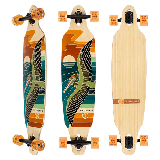 Sector 9: Drifter Lookout Longboard Complete - MUIRSKATE