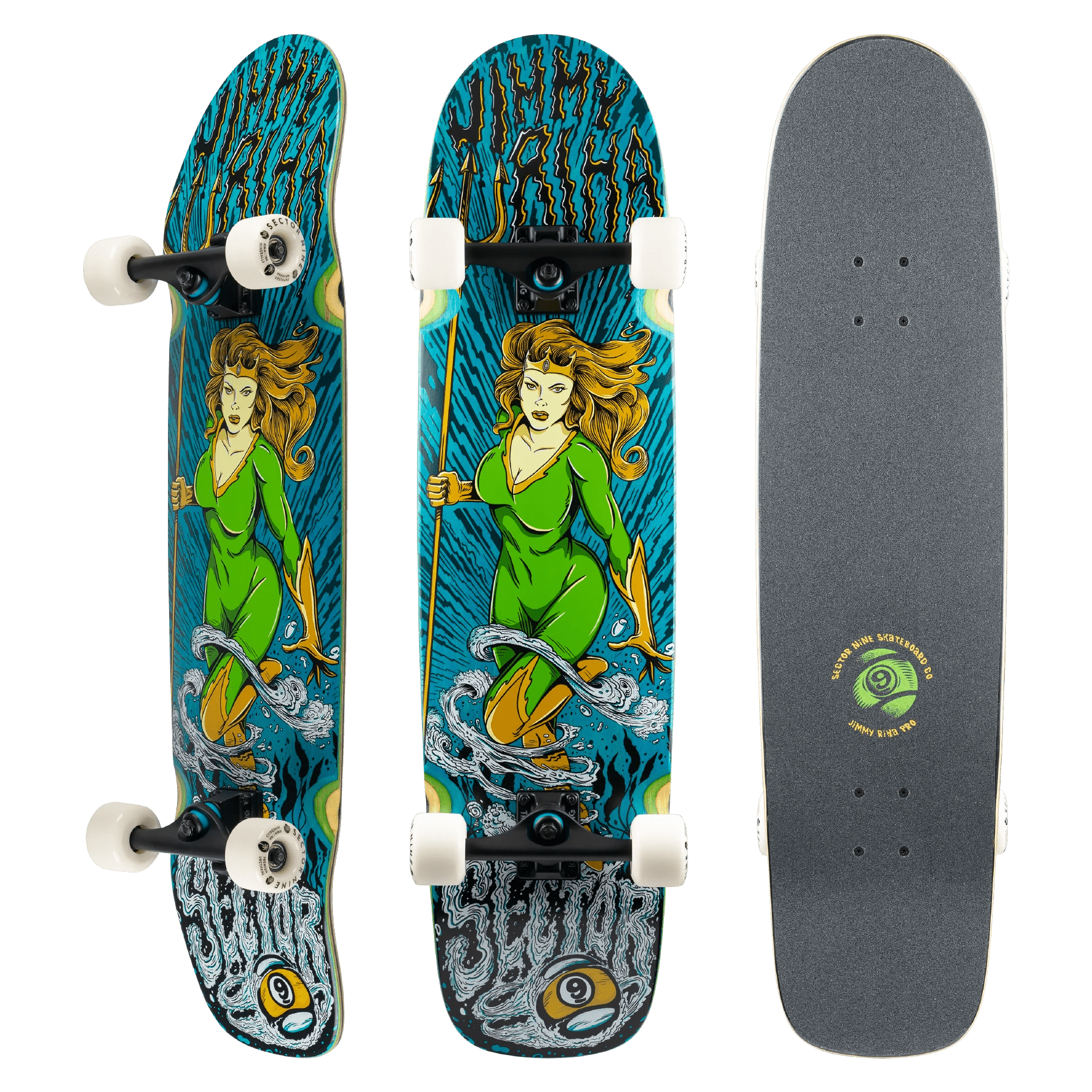 Sector 9: Jimmy Riha Pro Diver Longboard Skateboard Complete - MUIRSKATE