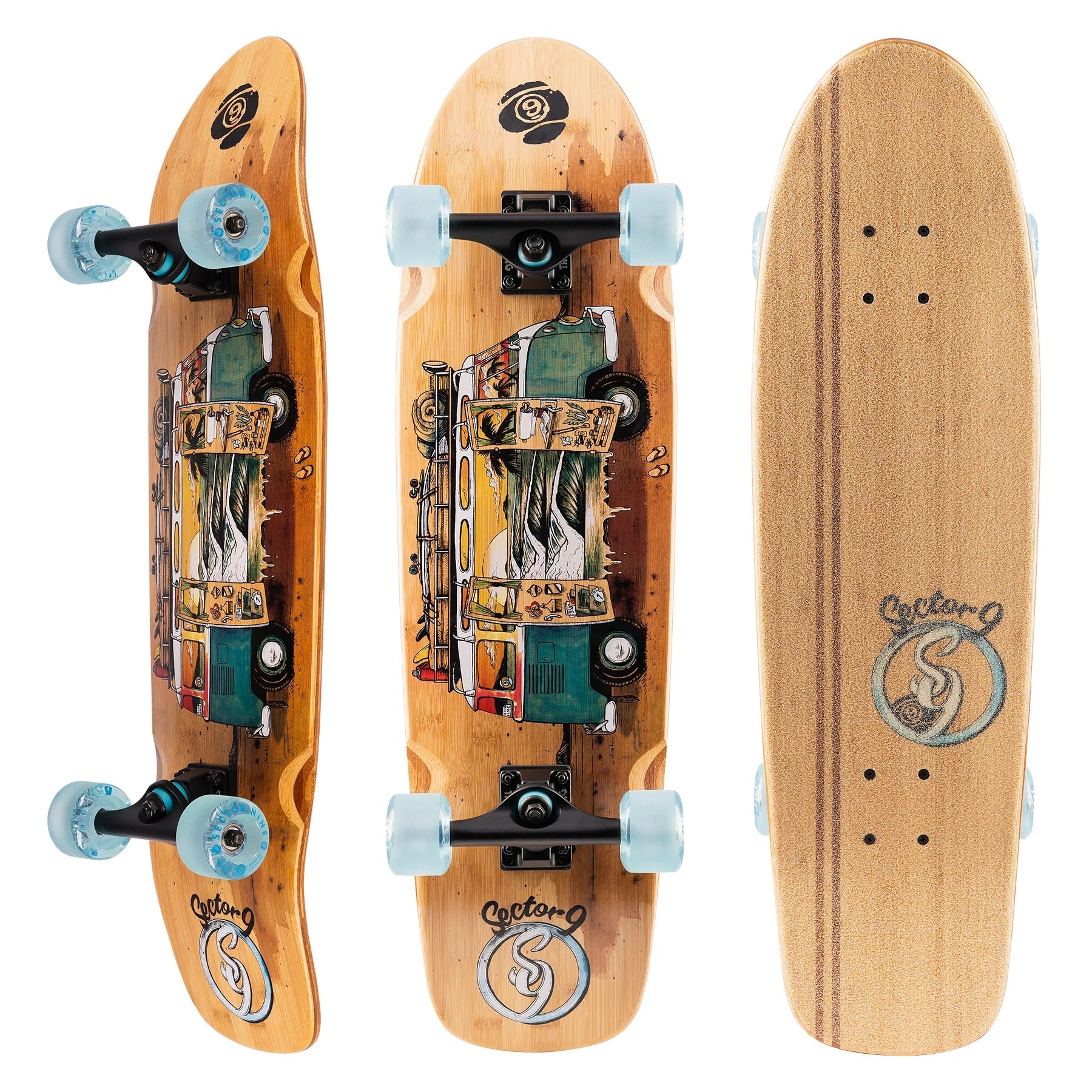 Sector 9: Van Bamboozler Longboard Complete - MUIRSKATE
