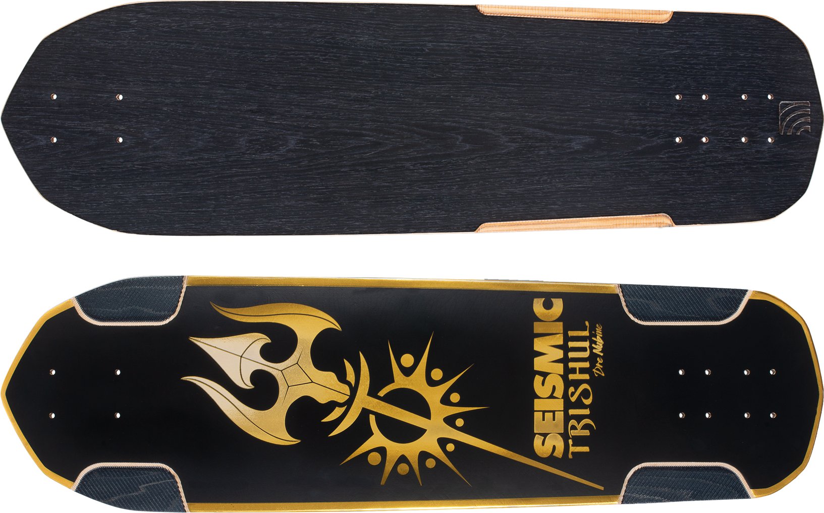 Seismic: Trishul Longboard Skateboard Deck - MUIRSKATE