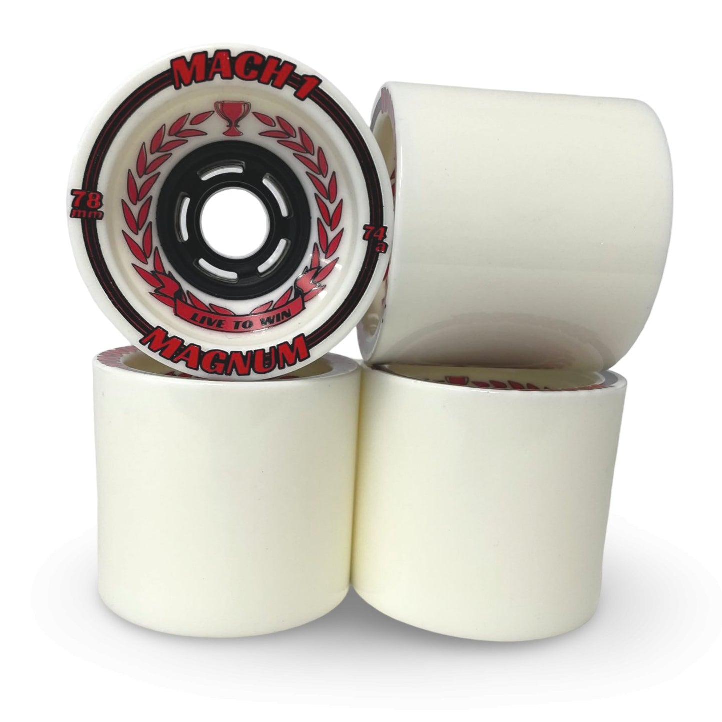 Venom: 78mm Magnum Gallo24 Red Leaves Longboard Skateboard Wheels - MUIRSKATE