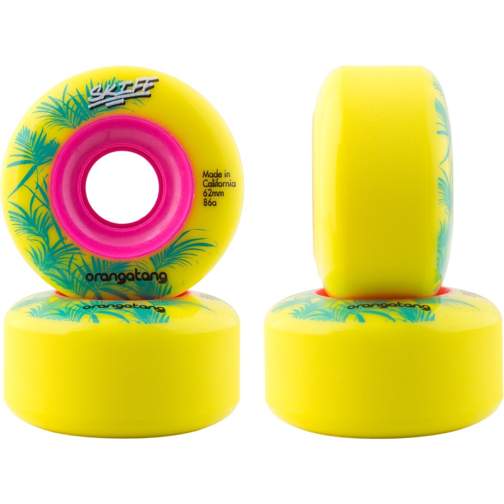 62mm Orangatang Skiff Longboard Skateboard Wheel - MUIRSKATE