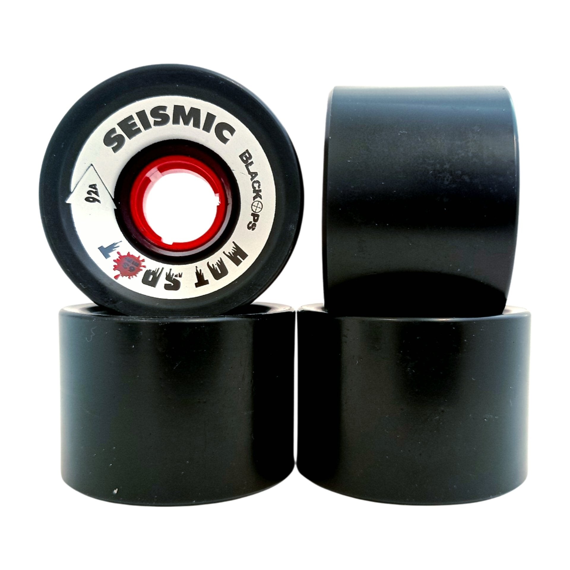63mm Seismic Hot Spot Longboard Skateobard wheels - MUIRSKATE