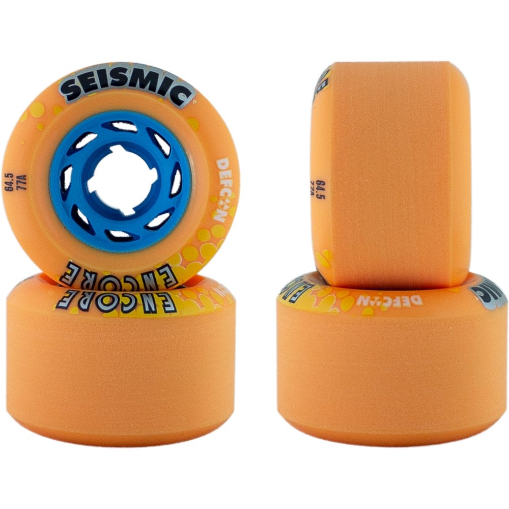 64.5mm Seismic Encore longboard skateboard wheels - MUIRSKATE