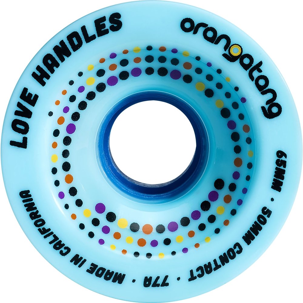 65mm Orangatang Love Handles Longboard Skateboard Wheels - MUIRSKATE