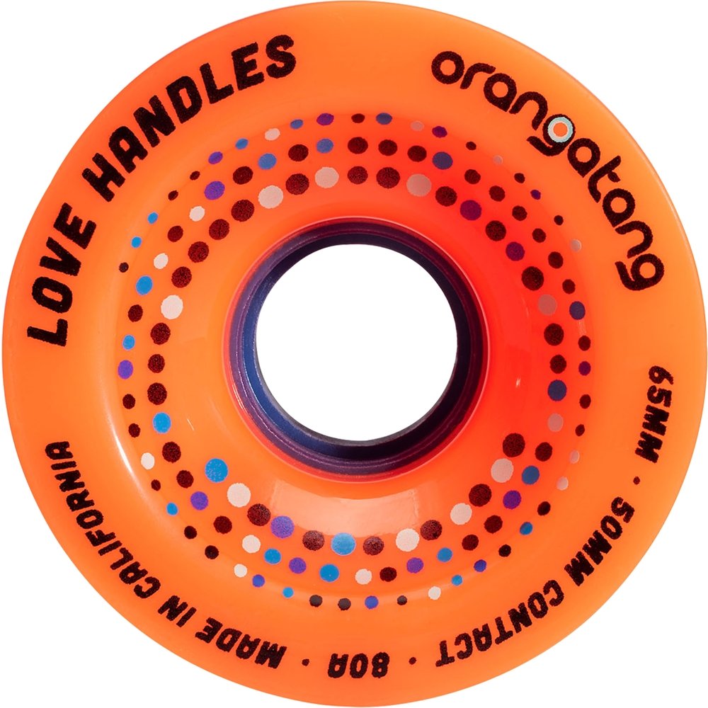 65mm Orangatang Love Handles Longboard Skateboard Wheels - MUIRSKATE