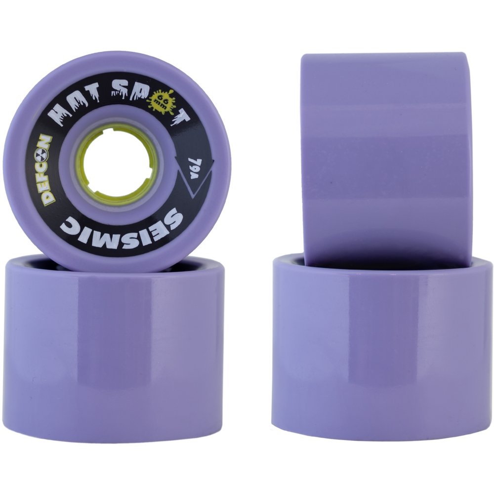 66mm Seismic Hot Spot Longboard Skateboard Wheels - MUIRSKATE