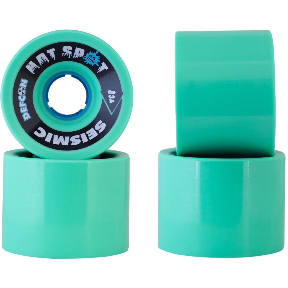 66mm Seismic Hot Spot Longboard Skateboard Wheels - MUIRSKATE