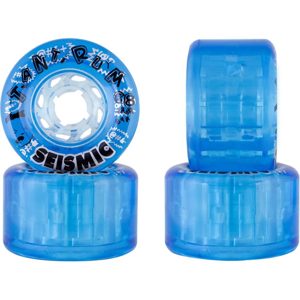 68mm Seismic Tantrum Longboard Skateboard Wheels - MUIRSKATE