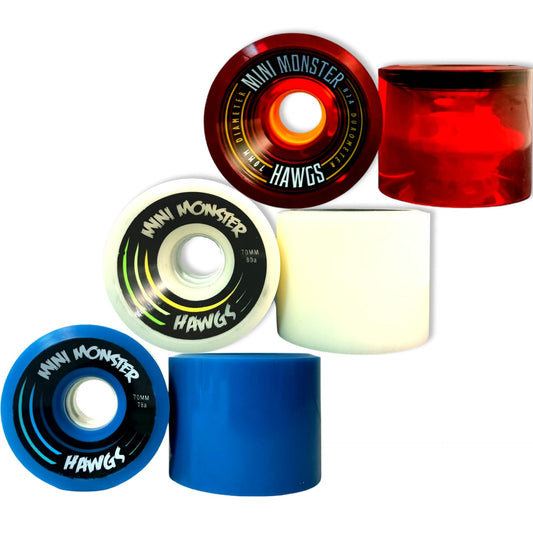 70mm Hawgs Mini Monster Wheels - MUIRSKATE