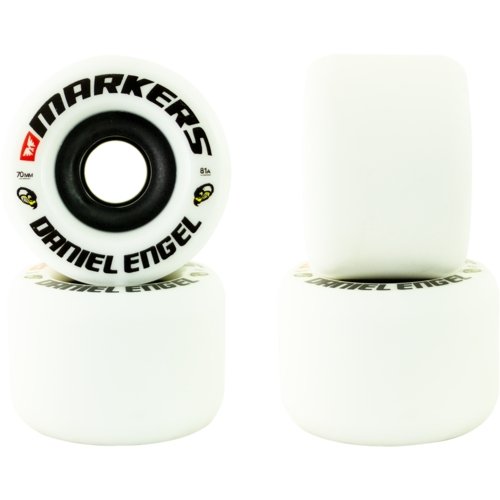 70mm MuirSkate Team Series "Daniel Engel" Freeride Markers Longboard Skateboard Wheels - MUIRSKATE