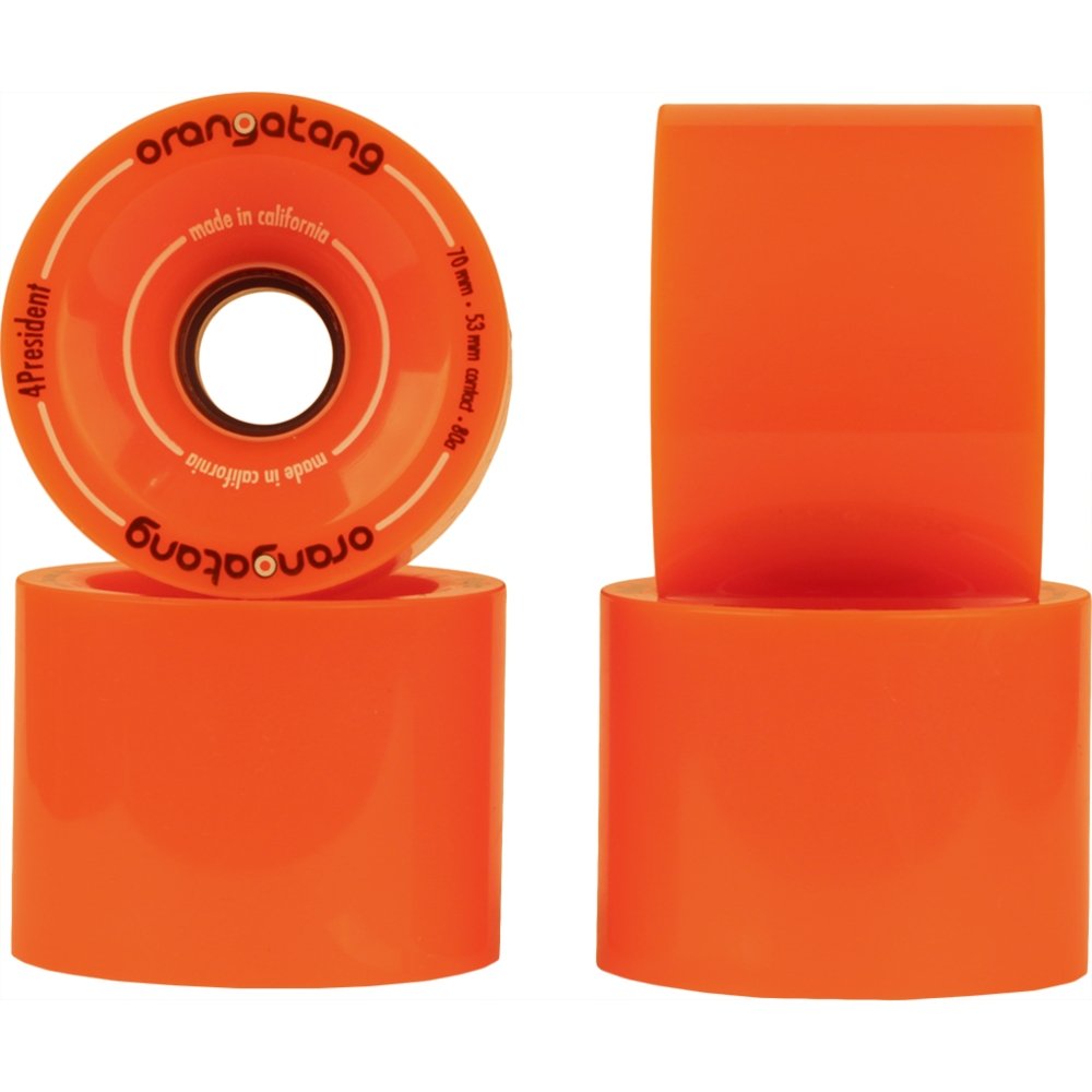 70mm Orangatang 4President Longboard Wheels - MUIRSKATE