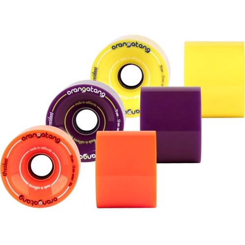 70mm Orangatang 4President Longboard Wheels - MUIRSKATE